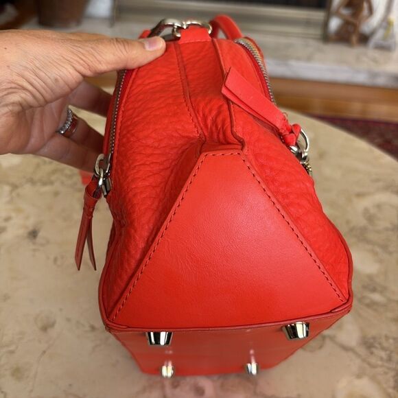 Mackage DEVA Leather & Suede Satchel Shoulder Bag - Picture 9 of 15